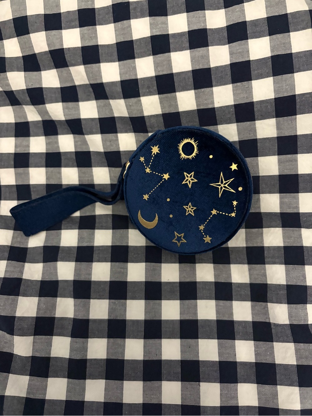 Jewelry Lisa Angel Navy Blue Star & Moon Case